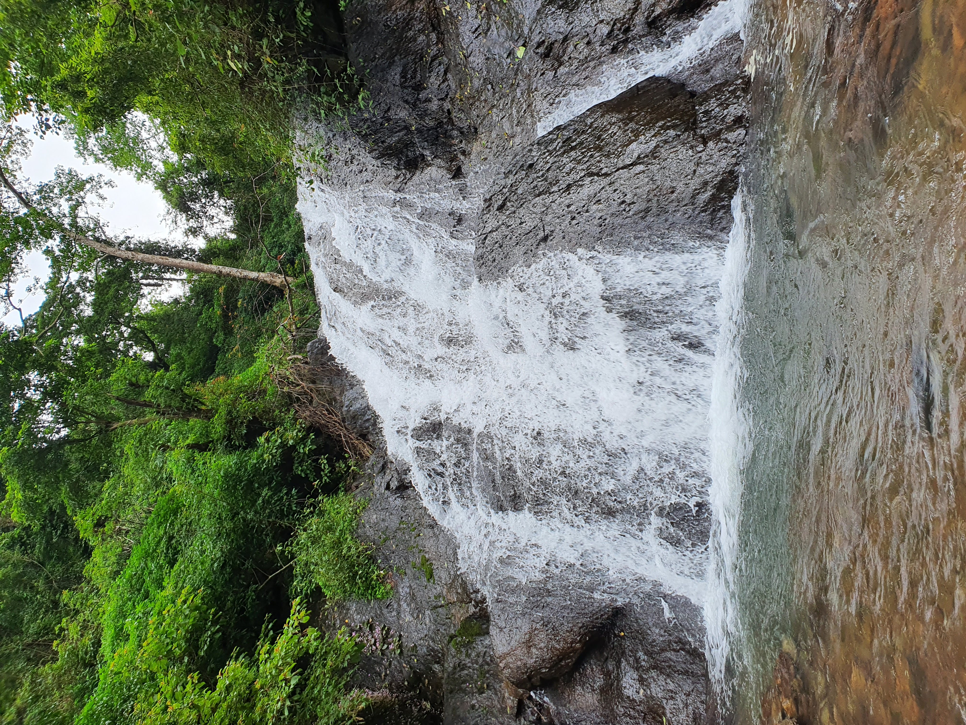 Beautiful Monsoon Waterfall